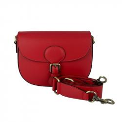 Сумка жіноча шкіряна Genuine Leather 758252 червона