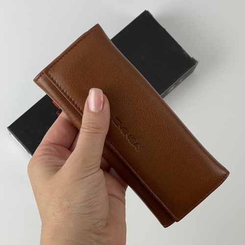 Ключниця шкіряна Eminsa 1503 12-2 світло-коричнева