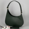 Сумка жіноча шкіряна Genuine Leather 854500025 темно-зелена