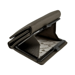 Гаманець жіночий шкіряний Eminsa 2203 18-17 світло-коричневий