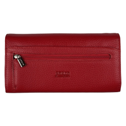 Гаманець жіночий шкіряний Karya 1198-46-45 червоний (всередині чорний)