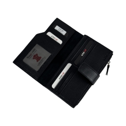 Портмоне чоловіче шкіряне Karya 1207-45 чорне