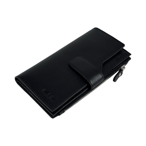 Портмоне чоловіче шкіряне Karya 1207-45 чорне