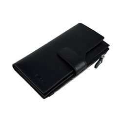 Портмоне чоловіче шкіряне Karya 1207-45 чорне