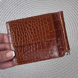 Гаманець-затискач для грошей чоловічий шкіряний Eminsa 1044 4-2