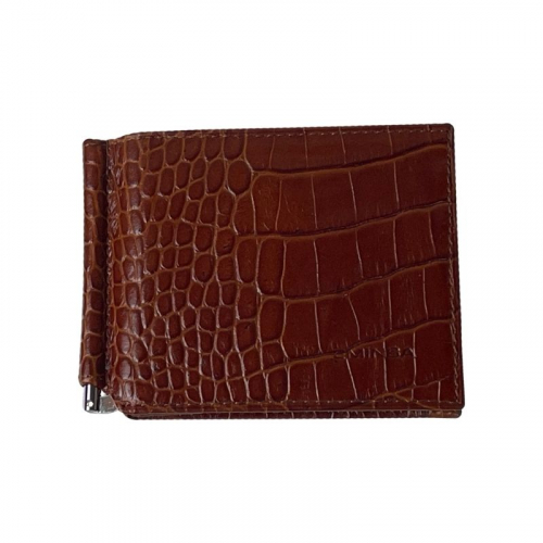 Гаманець-затискач для грошей чоловічий шкіряний Eminsa 1044 4-2