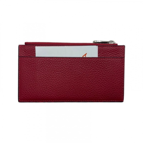 Кошелек картхолдер кожаный Eminsa 1622 18-5 красный