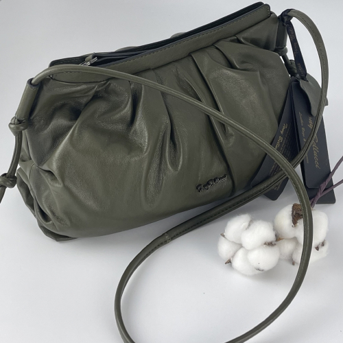 Сумка женская кожаная Tony Bellucci 0567-2011 хаки