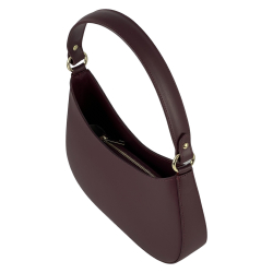 Сумка жіноча шкіряна Genuine Leather 854500025 сливова