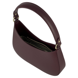 Сумка жіноча шкіряна Genuine Leather 854500025 сливова