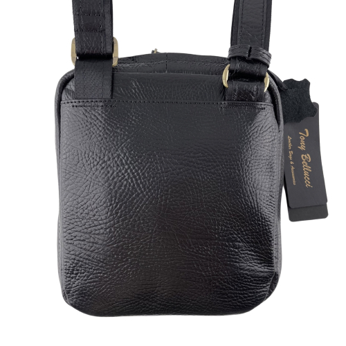 Сумка мужская кожаная Tony Bellucci T5142-893 черная