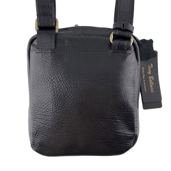 Сумка чоловіча шкіряна Tony Bellucci T5142-893 чорна