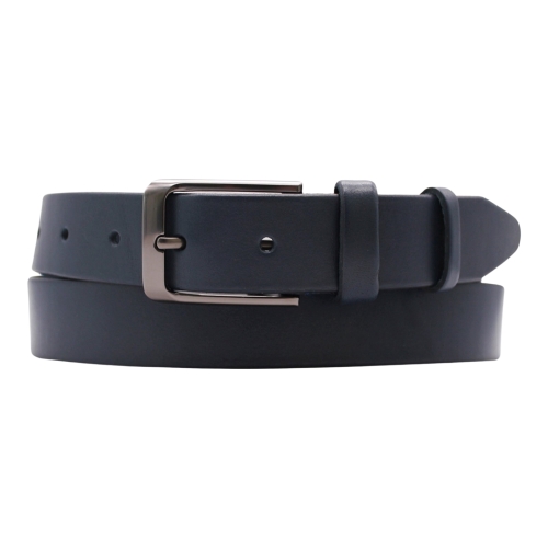 Ремень мужской кожаный Кремень 01357701 130 см Флоренция синий