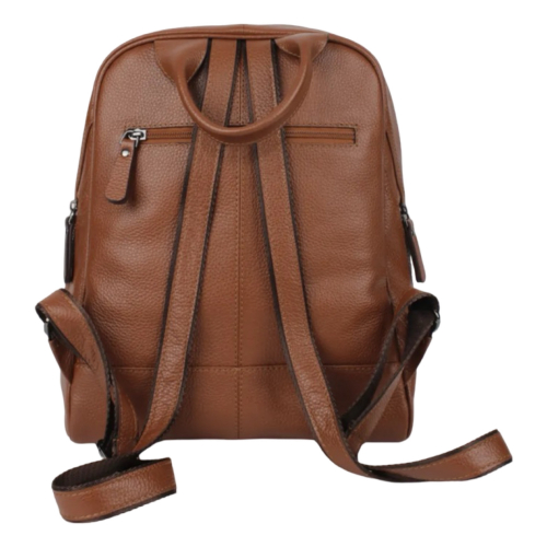 Рюкзак жіночий шкіряний Tony Bellucci 0061-285 світло-коричневий