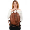Рюкзак жіночий шкіряний Tony Bellucci 0061-285 світло-коричневий