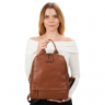 Рюкзак жіночий шкіряний Tony Bellucci 0061-285 світло-коричневий