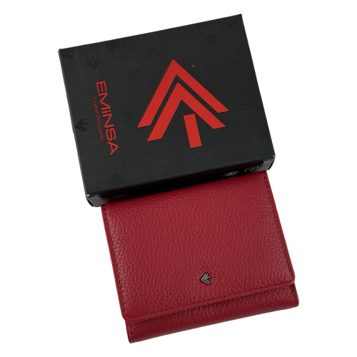 Кошелек женский кожаный Eminsa 2203 18-5 красный