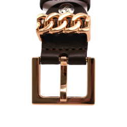 Ремень женский кожаный Кремень 05.30.00.215 коричневый 130 см