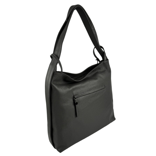 Сумка жіноча шкіряна Tony Bellucci 0342-1032 сіра