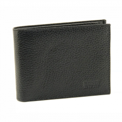 Гаманець чоловічий шкіряний Bond 507-281 чорний
