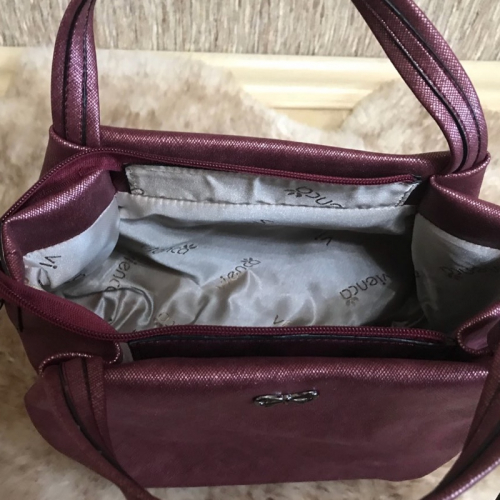 Сумка женская Vienca B1768 бордовая