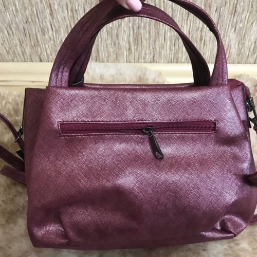 Сумка женская Vienca B1768 бордовая