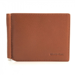 Кошелек-зажим для денег мужской кожаный Eminsa 1068 12-2