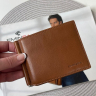 Кошелек-зажим для денег мужской кожаный Eminsa 1068 12-2