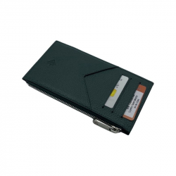 Кошелек картхолдер кожаный Eminsa 1622 18-16 зеленый