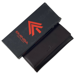 Ключниця шкіряна Eminsa 1503 19-6 коричнева