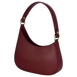 Сумка жіноча шкіряна Genuine Leather 854500025 винна