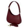 Сумка жіноча шкіряна Genuine Leather 854500025 винна