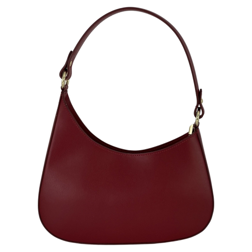 Сумка жіноча шкіряна Genuine Leather 854500025 винна