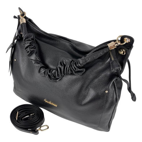 Сумка жіноча шкіряна Tony Bellucci 0700-281 чорна