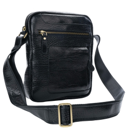 Сумка чоловіча шкіряна Tony Bellucci T5225-893 чорна