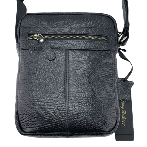 Сумка мужская кожаная Tony Bellucci T5225-893 черная