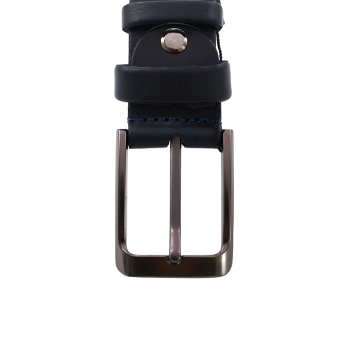 Ремень мужской кожаный Кремень 01357701 135 см Флоренция синий