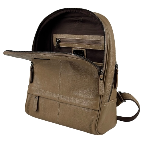 Рюкзак жіночий шкіряний Tony Bellucci 0061-218 бежевий