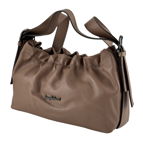 Сумка жіноча шкіряна Tony Bellucci 0874-205 пудра