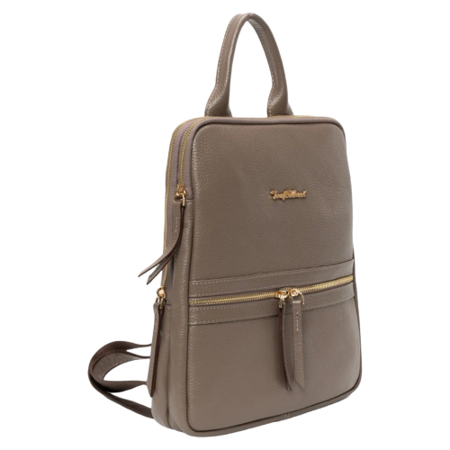 Рюкзак жіночий шкіряний Tony Bellucci 0900-213 світло-коричневий
