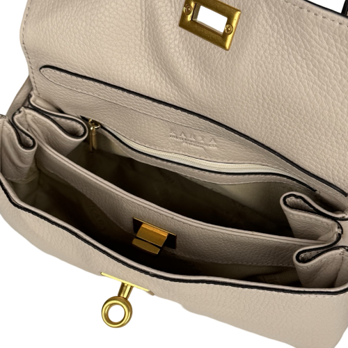 Сумка женская кожаная Karya 2569-13 экрю