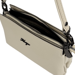 Сумка жіноча шкіряна Karya 5072-13 екрю