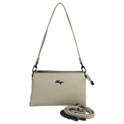 Сумка жіноча шкіряна Karya 5072-13 екрю