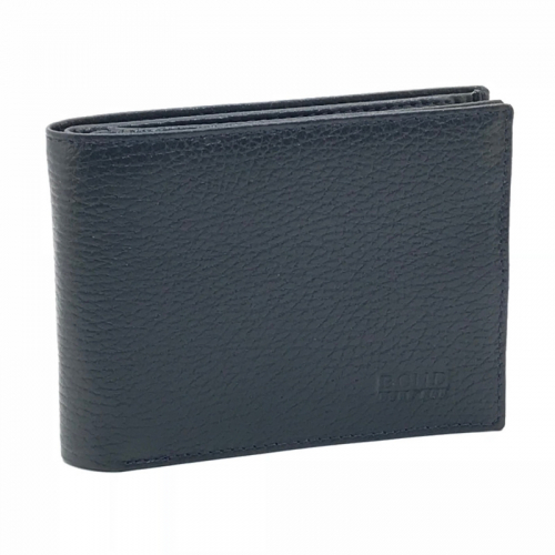 Гаманець чоловічий шкіряний Bond 507-1170 темно-синій