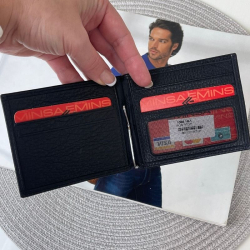 Гаманець-затискач для грошей чоловічий шкіряний Eminsa 1068 18-1