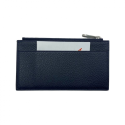 Гаманець картхолдер шкіряний Eminsa 1622 18-19 темно-синій