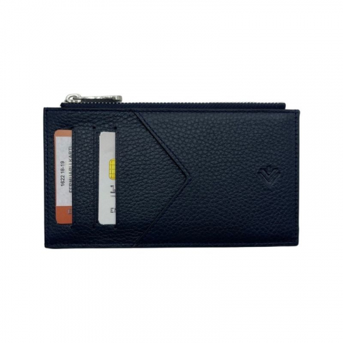 Гаманець картхолдер шкіряний Eminsa 1622 18-19 темно-синій