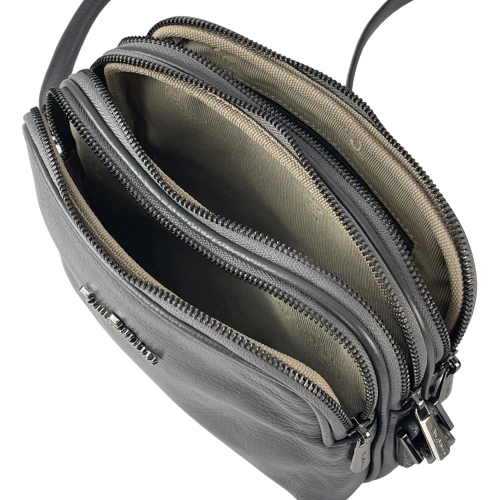 Сумка жіноча шкіряна Tony Bellucci 0489-1032 сіра