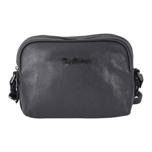 Сумка жіноча шкіряна Tony Bellucci 0489-1032 сіра