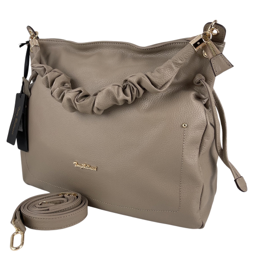 Сумка жіноча шкіряна Tony Bellucci 0700-219 бежева